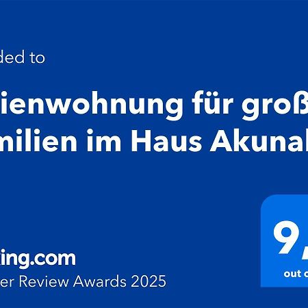 Ferienwohnung Fuer Grosse Familien Im Haus Akunak Busum Ngoại thất bức ảnh