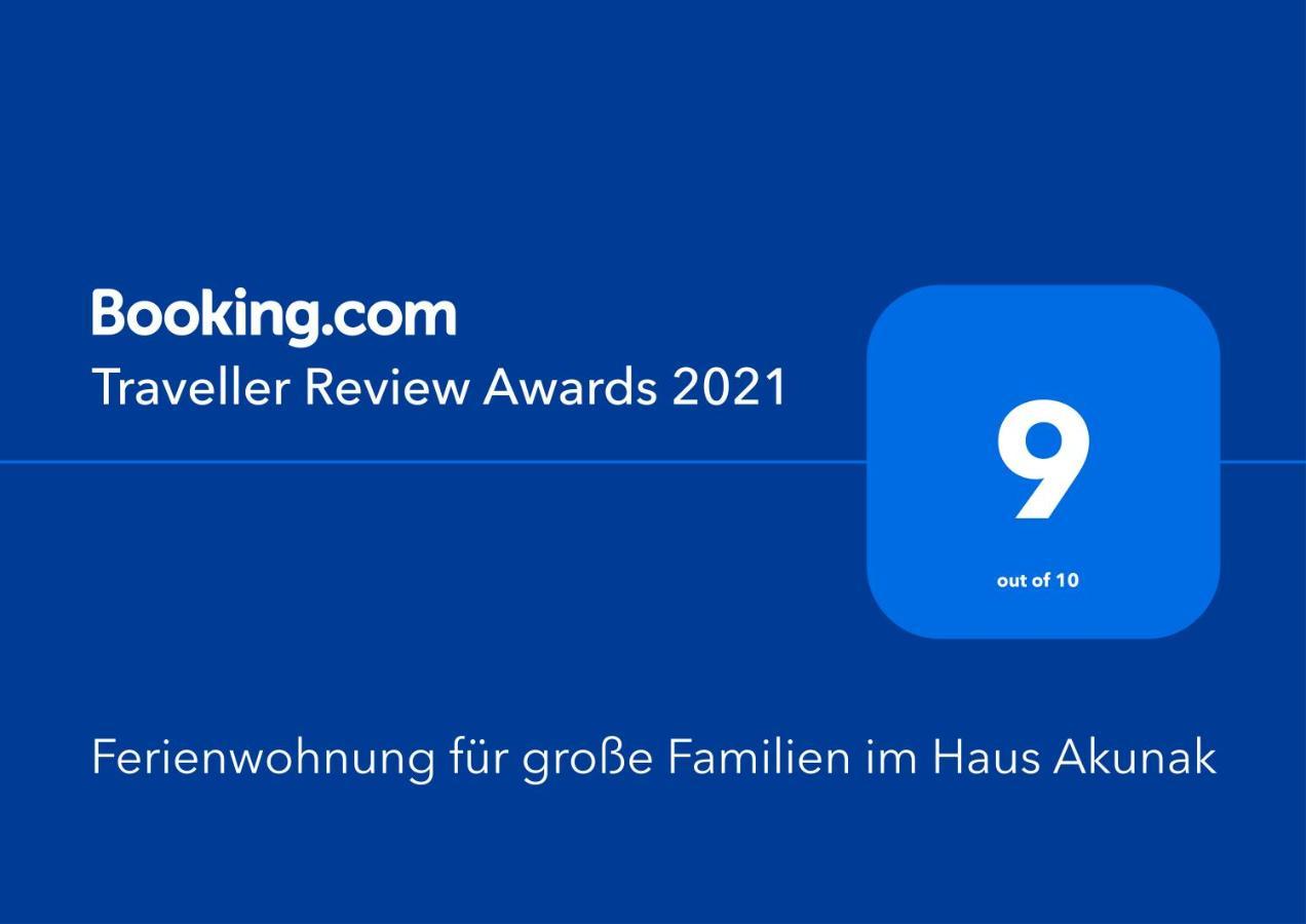 Ferienwohnung Fuer Grosse Familien Im Haus Akunak Busum Ngoại thất bức ảnh