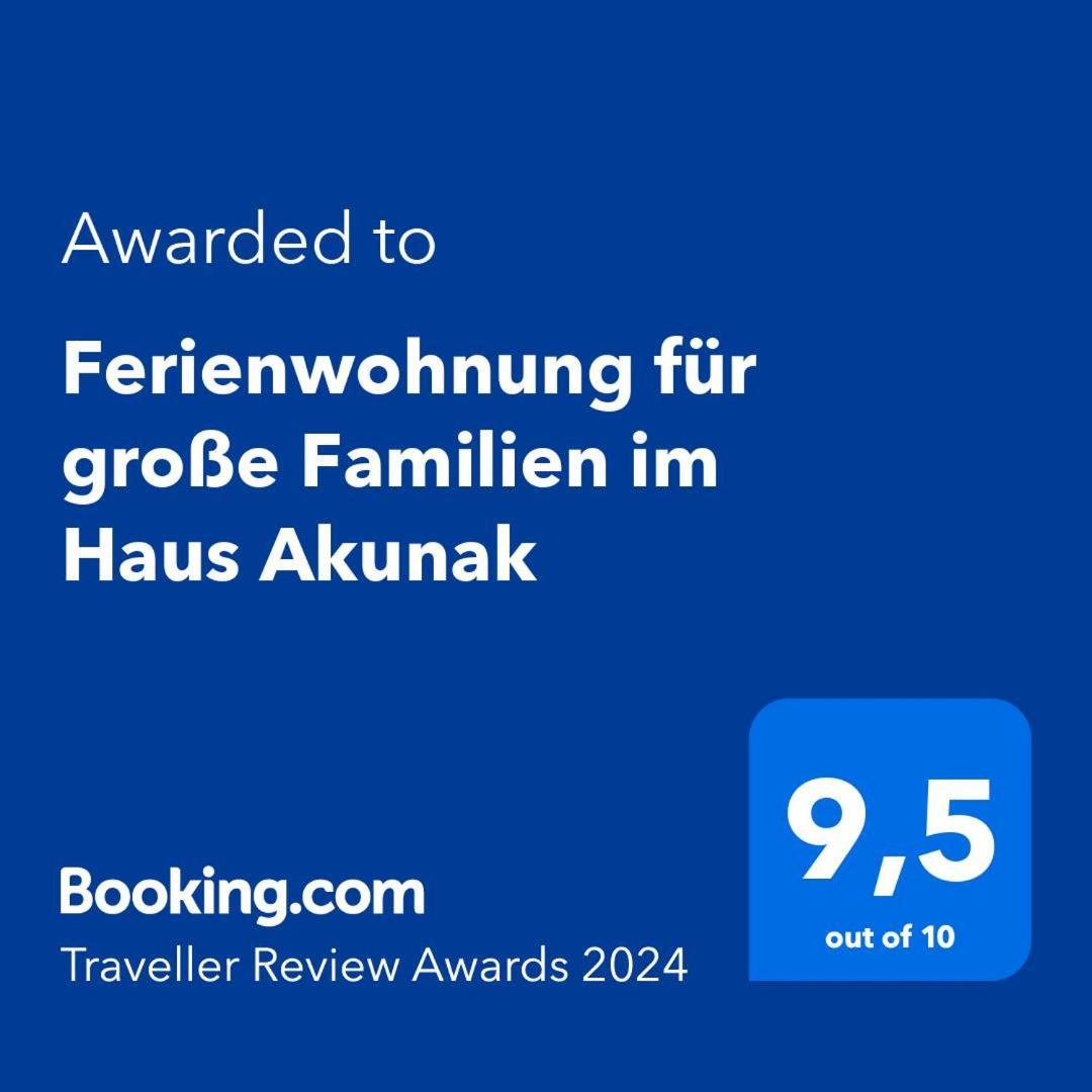 Ferienwohnung Fuer Grosse Familien Im Haus Akunak Busum Ngoại thất bức ảnh